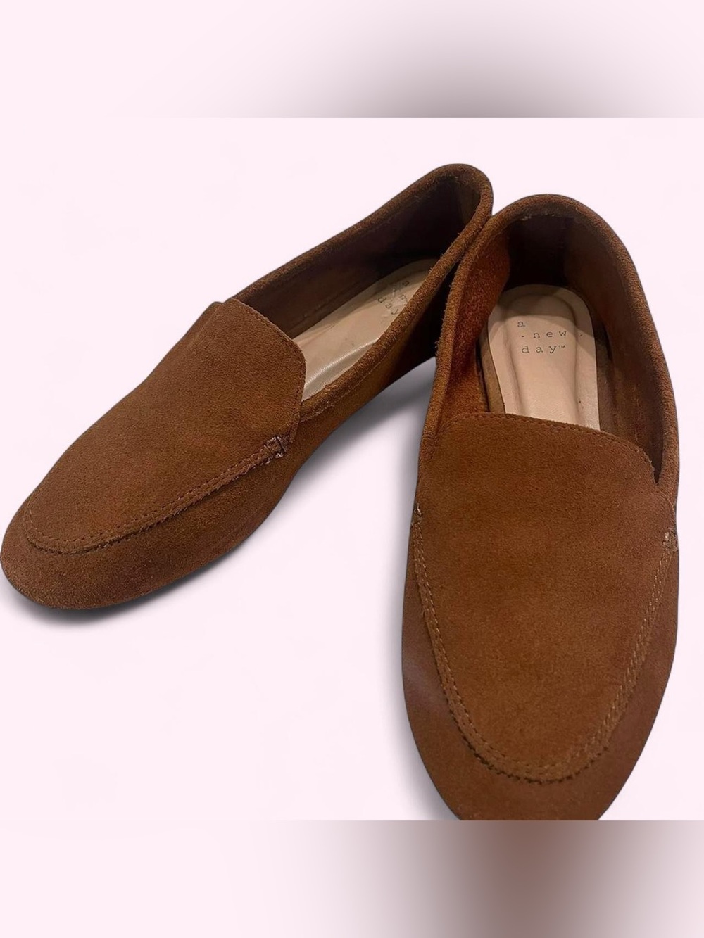 Women's Brown Suede Loafers size 7.5